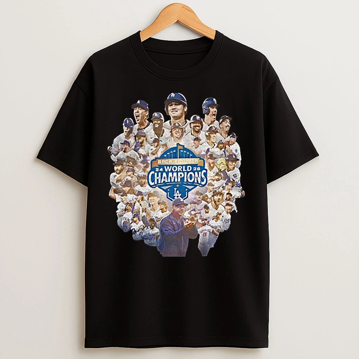 Back To Back World Champions Los Angeles Dodgers 24 25 All Team T Shirts