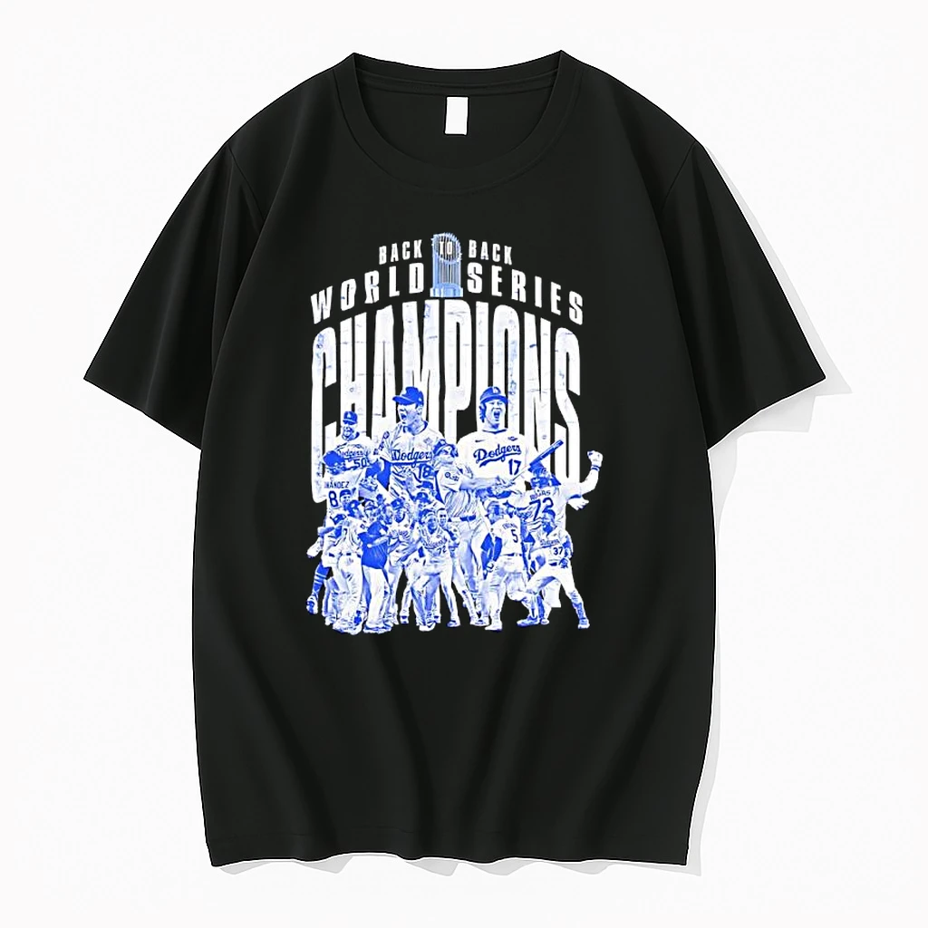 Back To Back World Series Champions Los Angeles Dodgers Wins Shirts