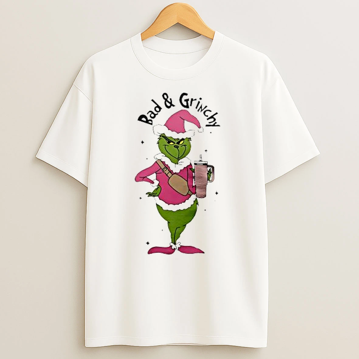 Bad And Grinchy Xmas Shirts