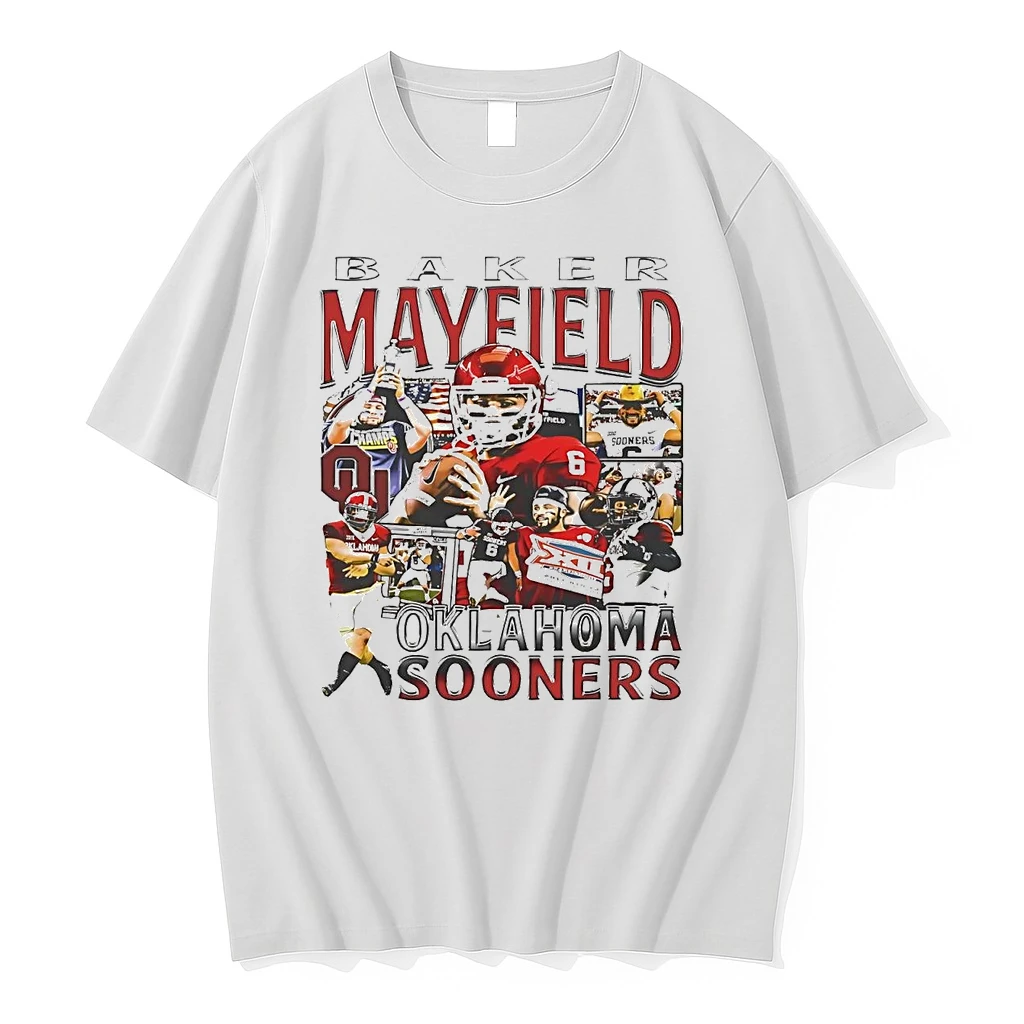 Baker Mayfield Picture Collage Oklahoma Sooners Shirts