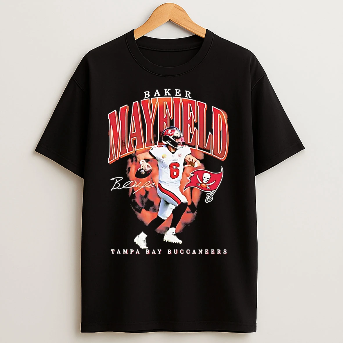 Baker Mayfield Signature Tampa Bay Buccaneers T Shirts