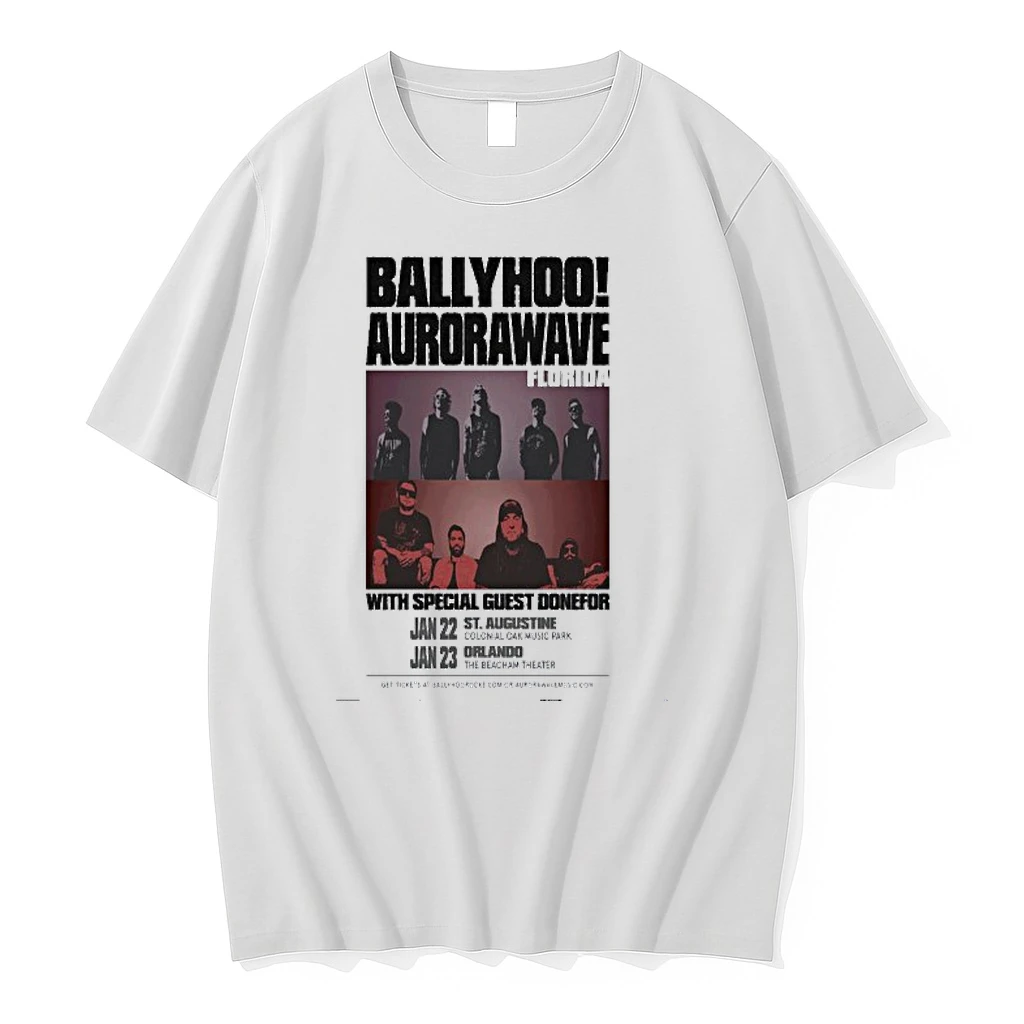 Ballyhoo Aurorawave Florida January 22 23 2025 Concert Shirts