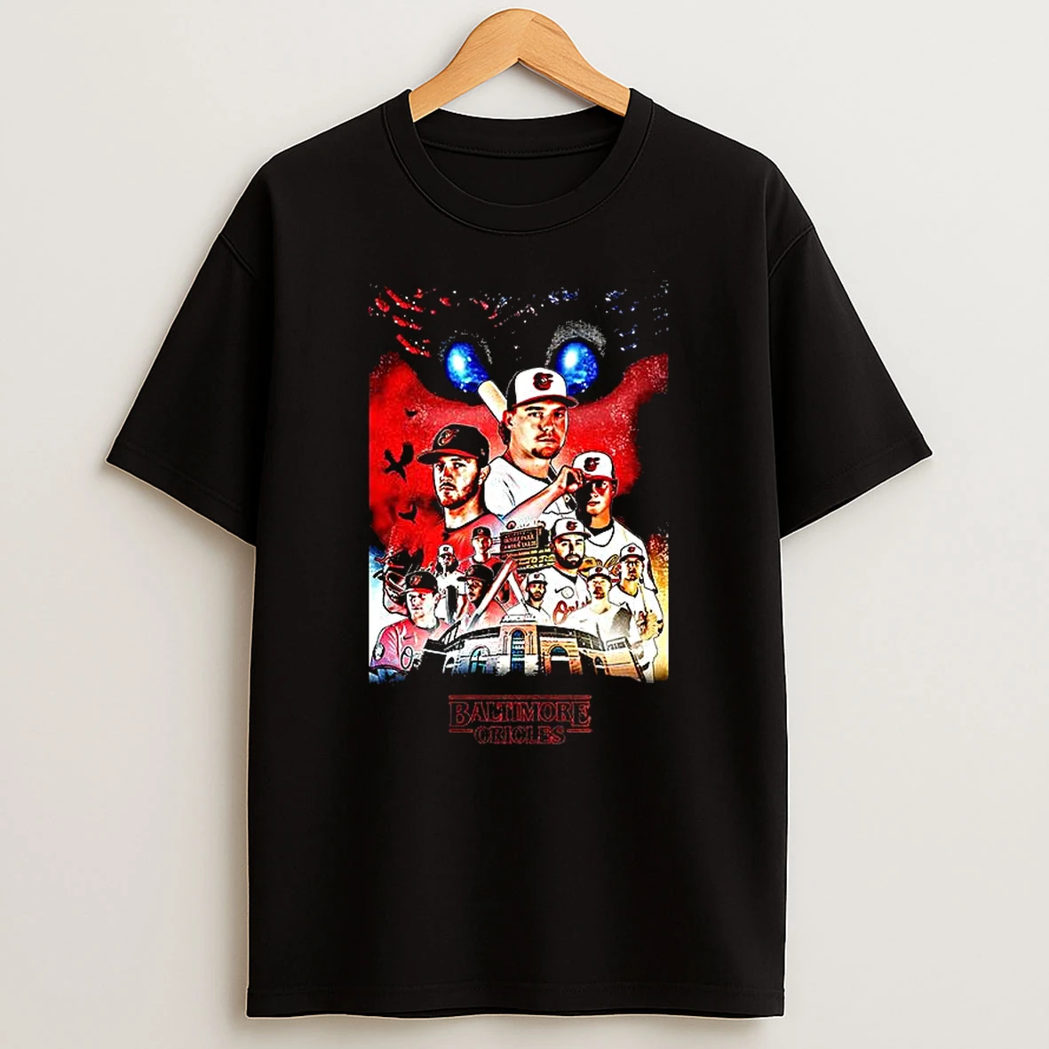 Baltimore Orioles Stranger Thing Shirts