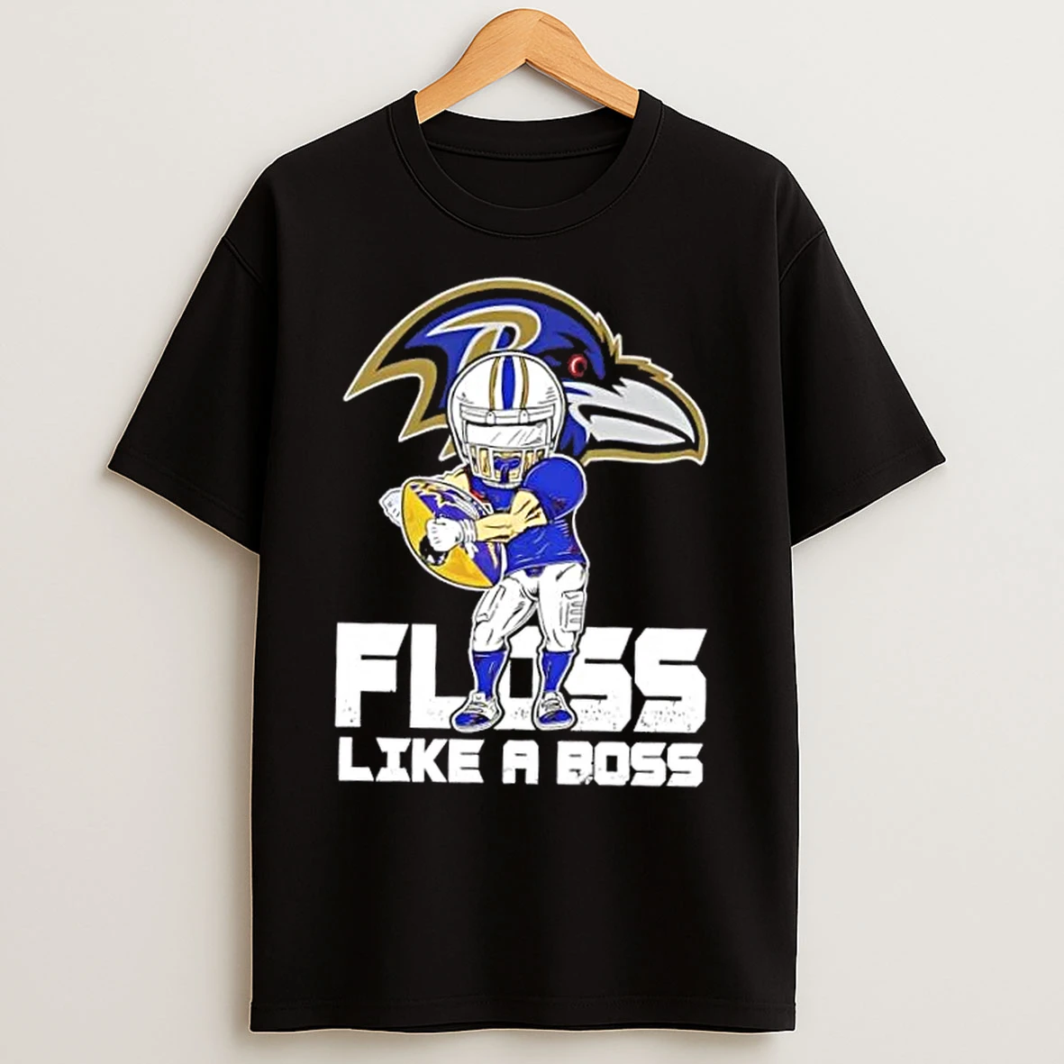 Baltimore Ravens Football Floss Like A Boss T Shirts