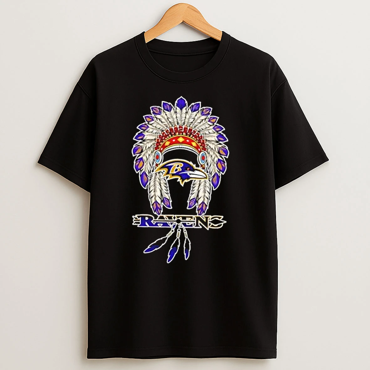 Baltimore Ravens Football X Native American T Shirts