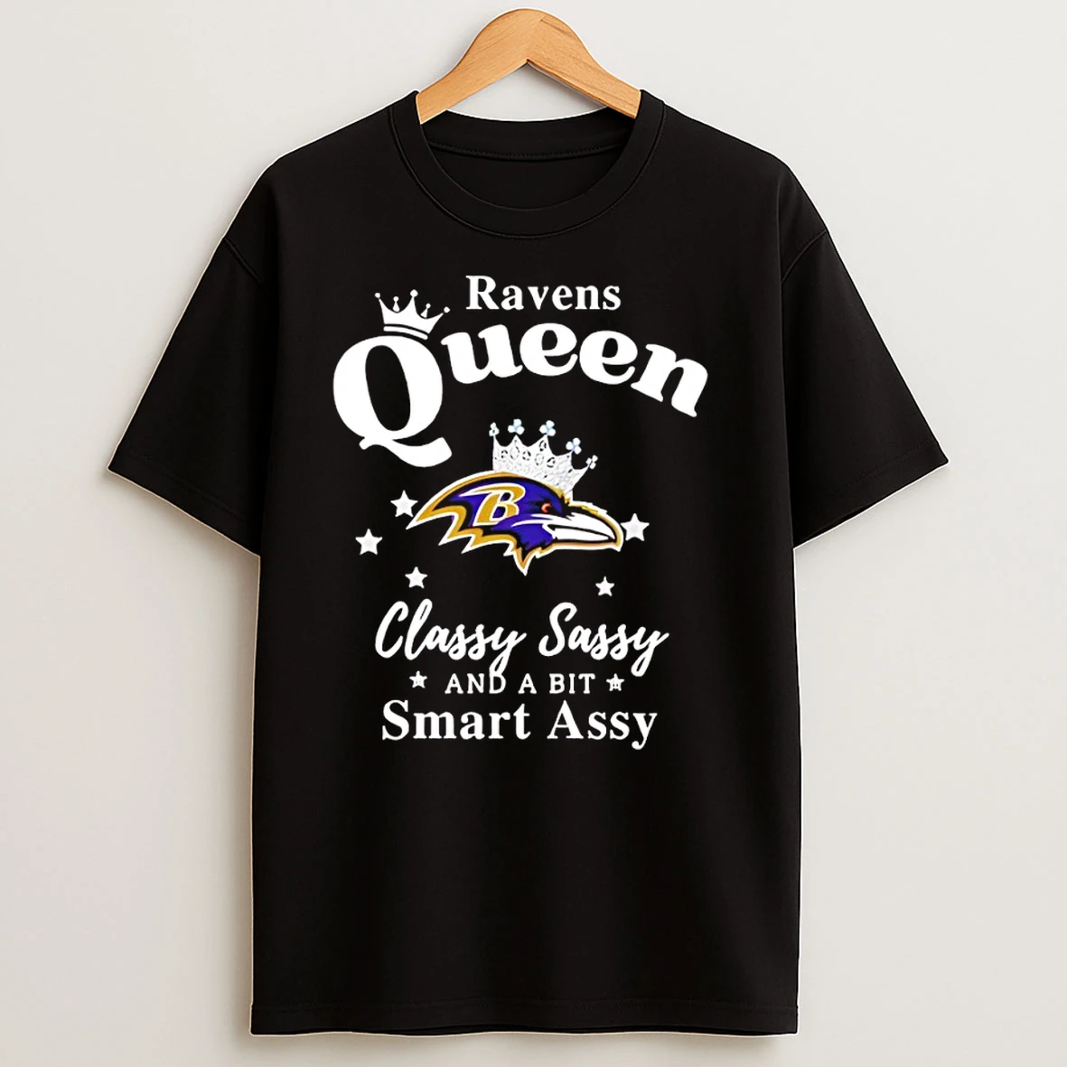 Baltimore Ravens Queen Classy Sassy And A Bit Smart Assy Nfl T Shirts