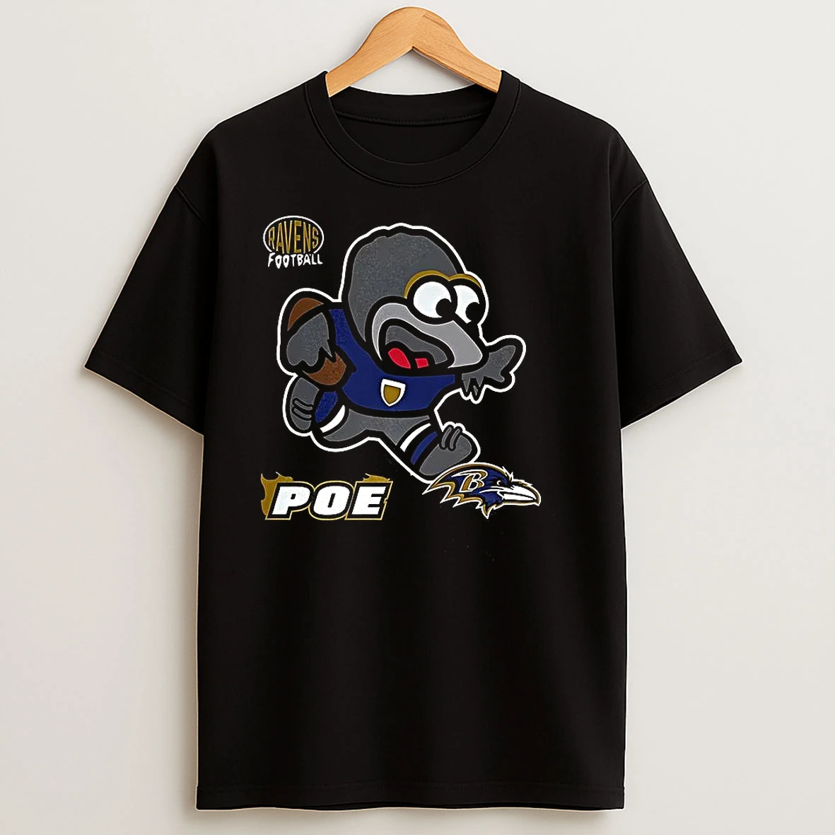 Baltimore Ravens Football Poe Infant Mascot T Shirts