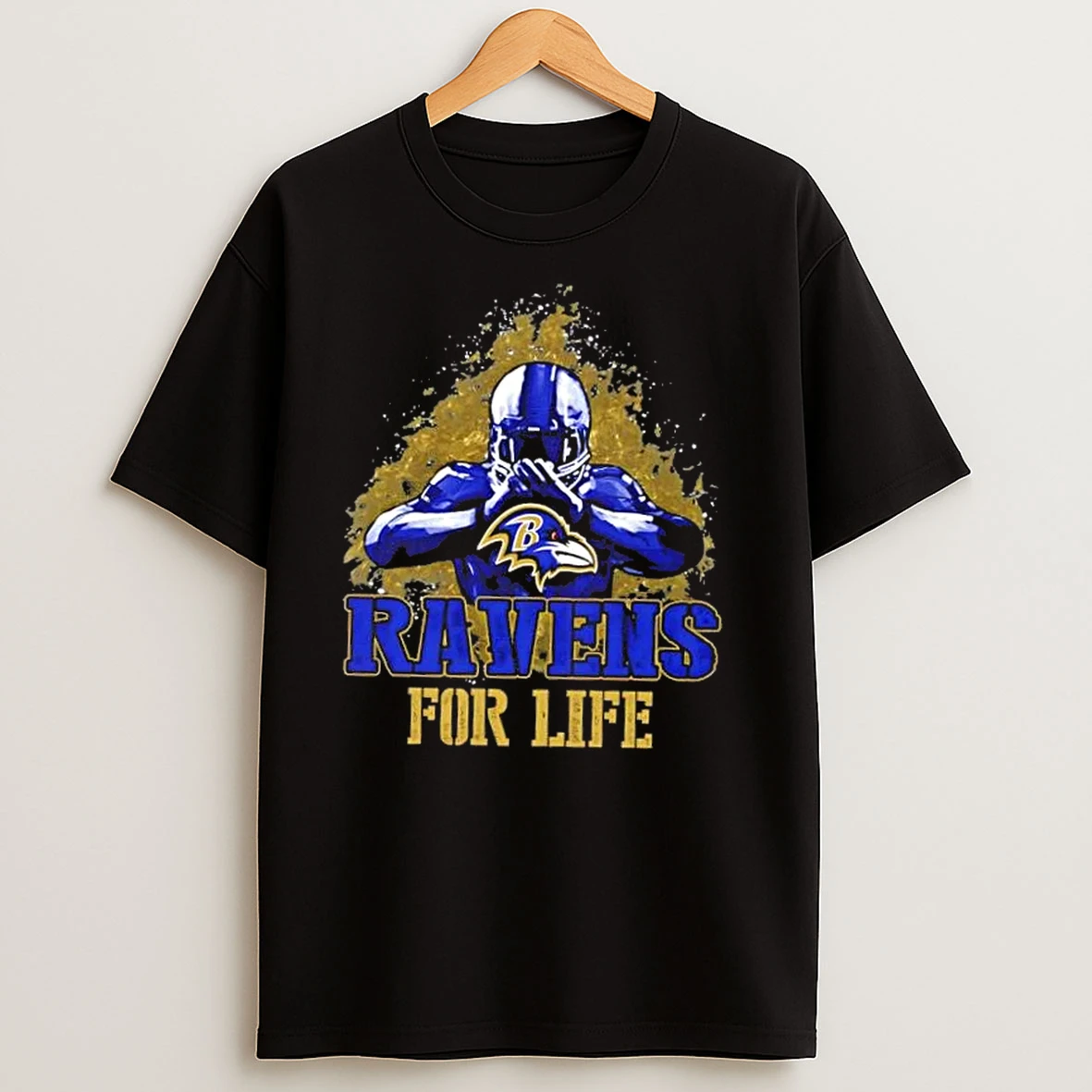 Baltimore Ravens Football For Life T Shirts