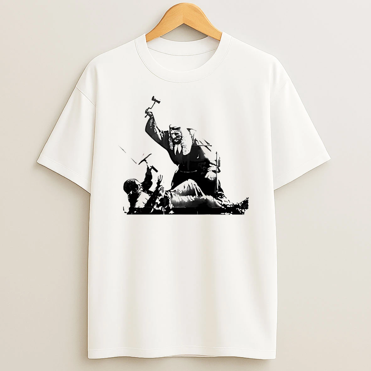 Banksy Mural Royal Courts Of Justice Shirts
