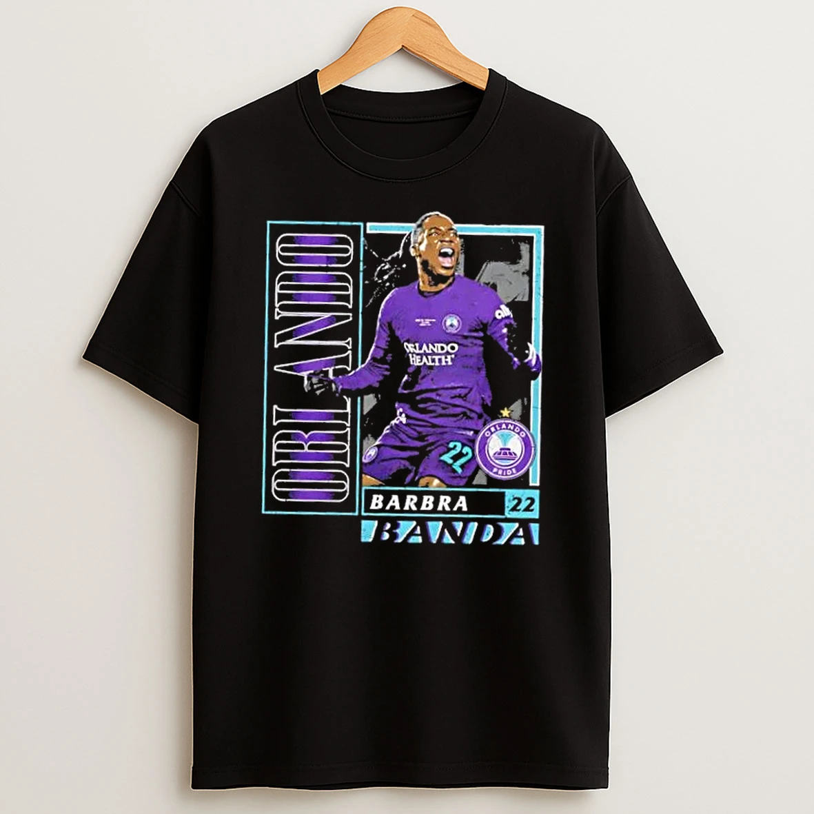Barbra Banda Orlando Pride Vintage Card Shirts