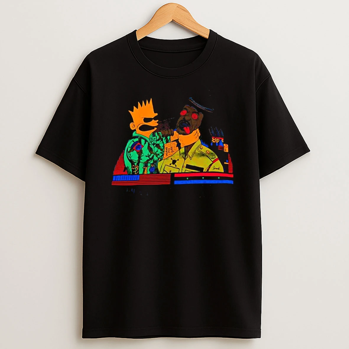 Bart Simpson Middle East Crisis The Day When Bart Got Really Pissed Off Shirts