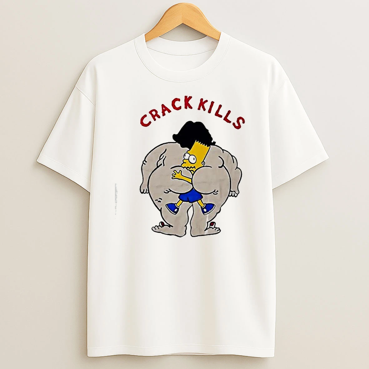 Bart Simpson Crack Kills T Shirts
