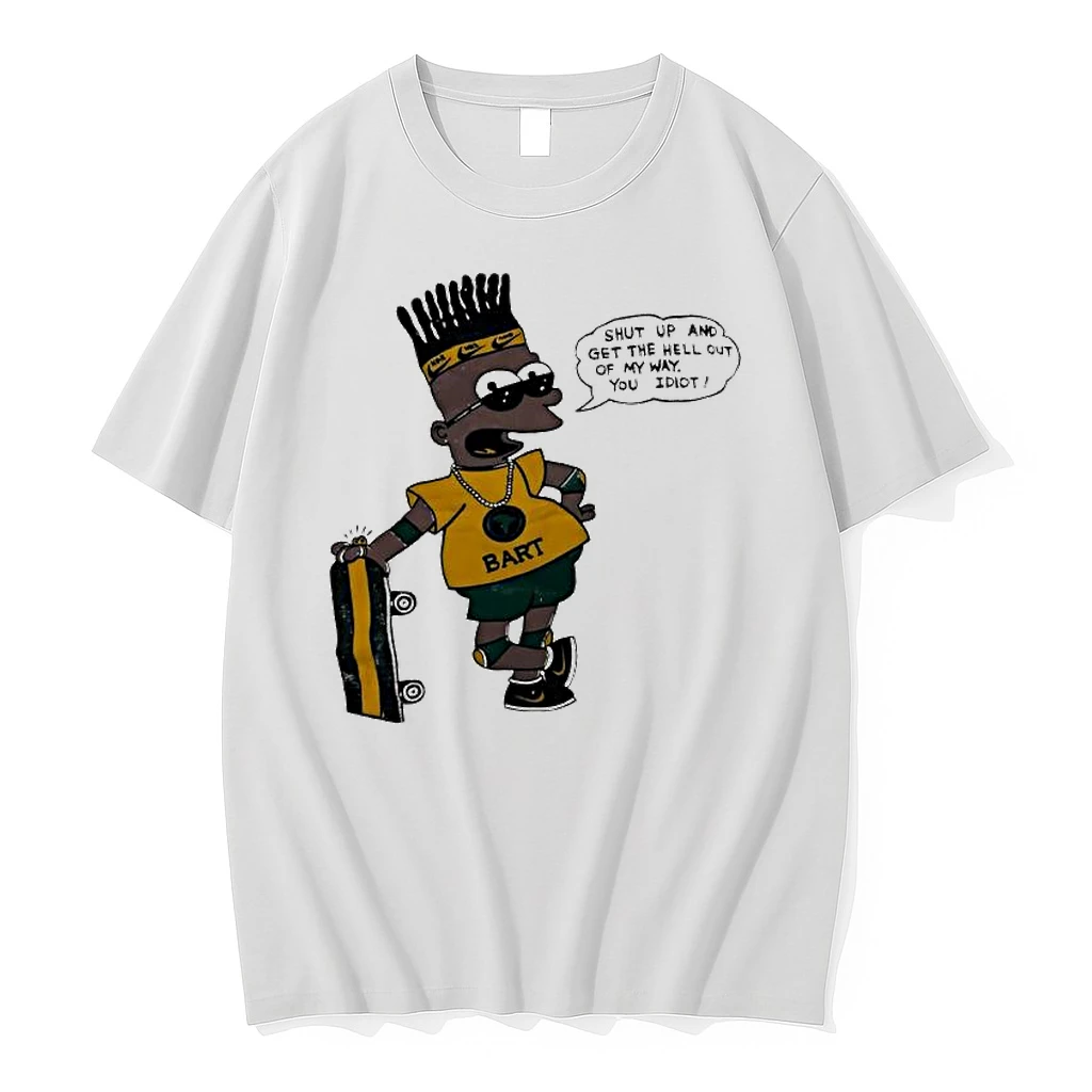 Bart Simpson Shut Up And Get The Hell Out Of My Way You Idiot Shirts