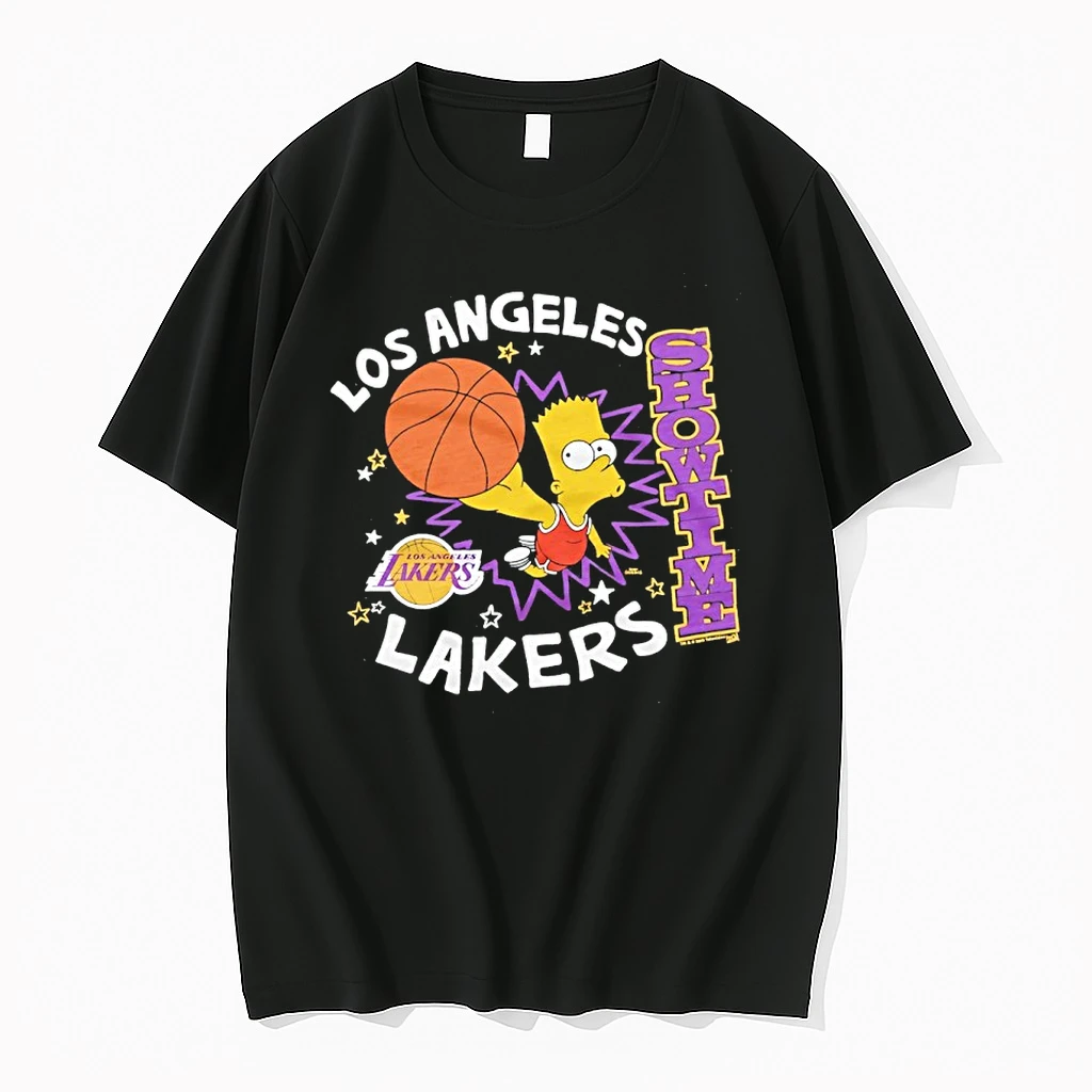 Bart Simpson X Los Angeles Lakers Showtime Shirts