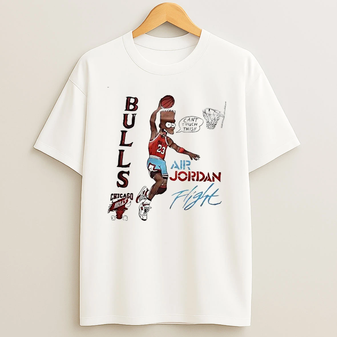 Bart Simpson X Michael Air Jordan Of The Chicago Bulls Shirts