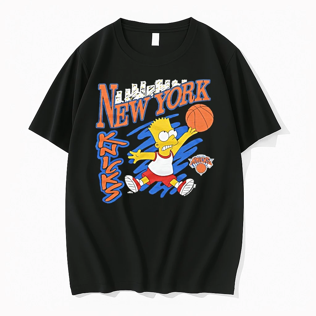 Bart Simpson X New York Knicks Basketball Shirts