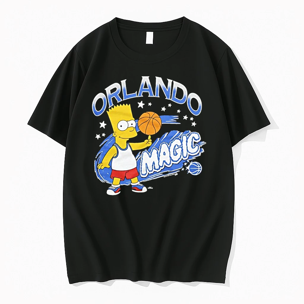 Bart Simpson X Orlando Magic Basketball Shirts