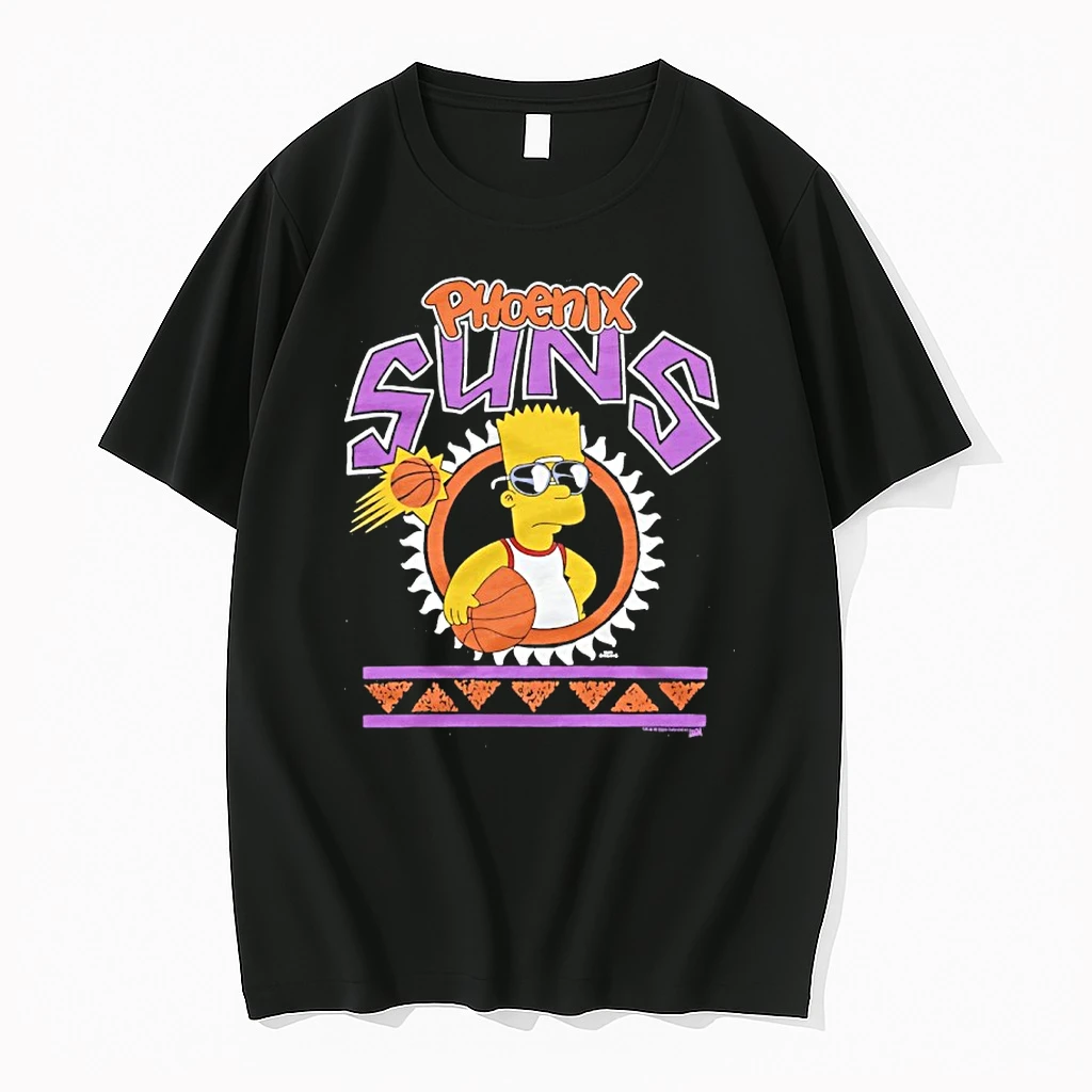 Bart Simpson X Phoenix Suns Basketball Shirts