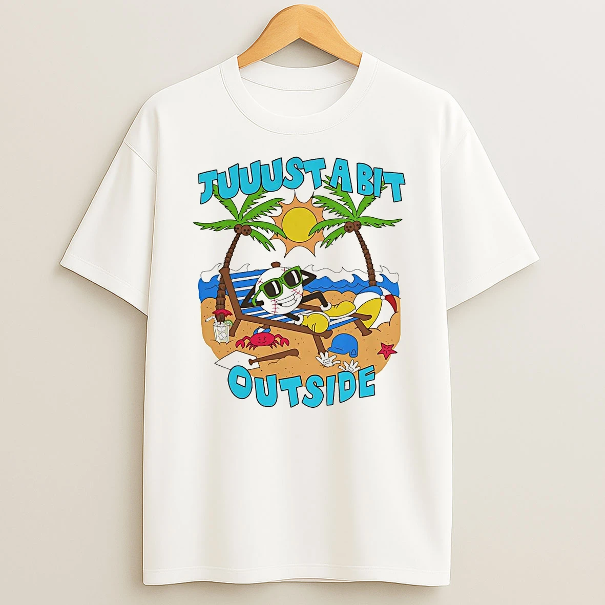 Baseball Sunbathing Just A Bit Outside Shirts
