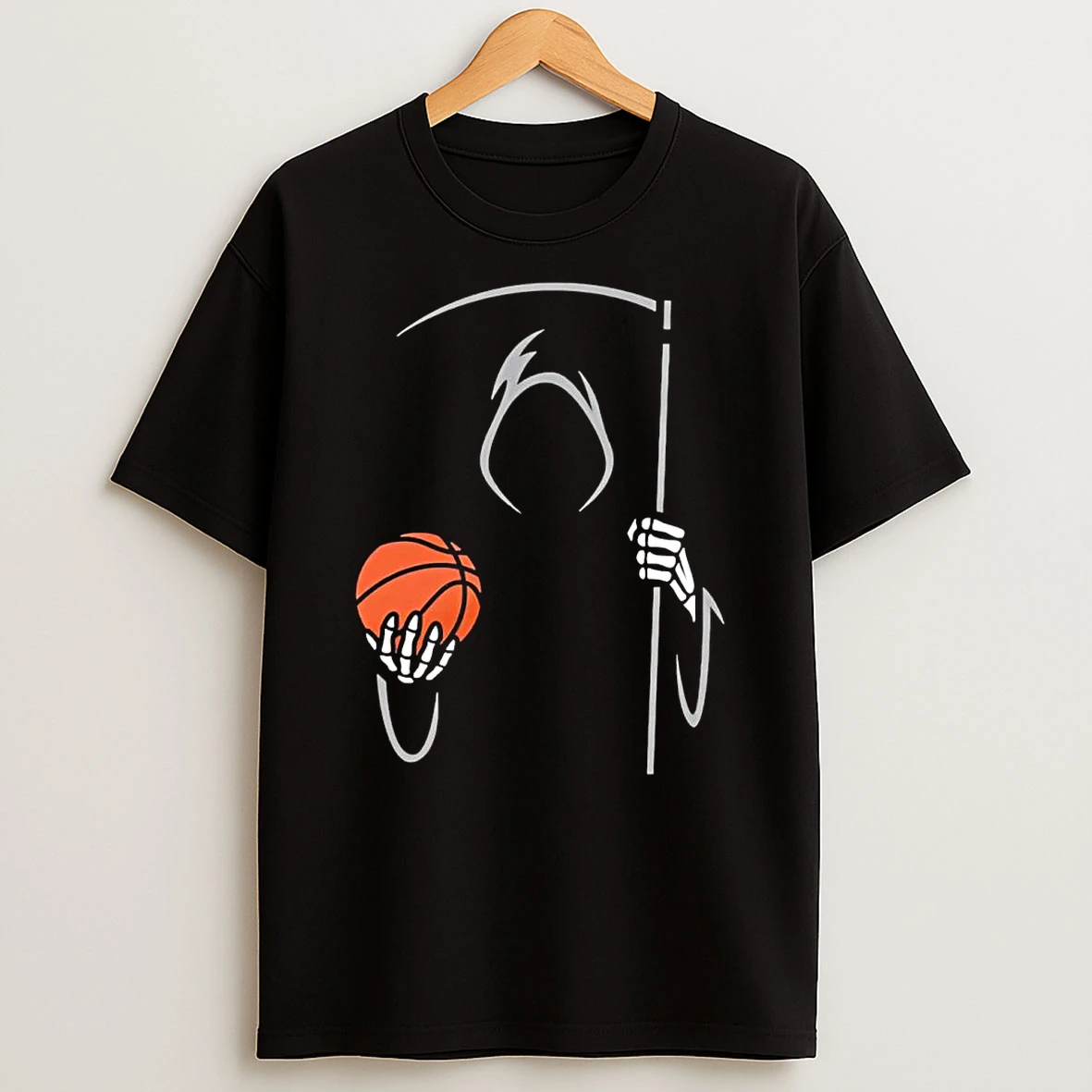 Basketball Grim Reaper Shirts