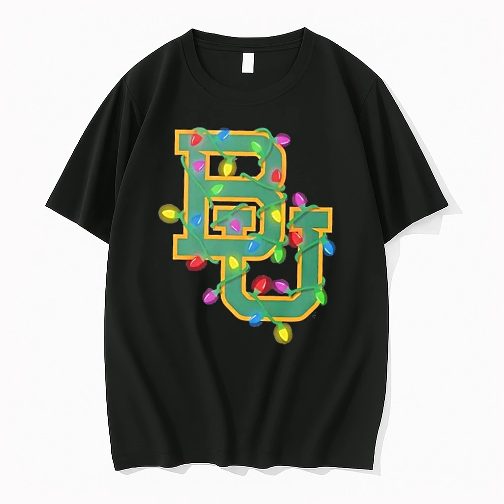 Baylor Bears Logo Holiday Christmas Lights Shirts