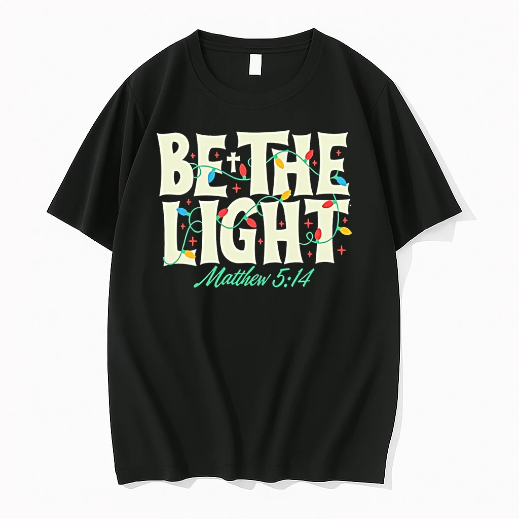 Be The Light Mathew 5 14 Christmas Shirts