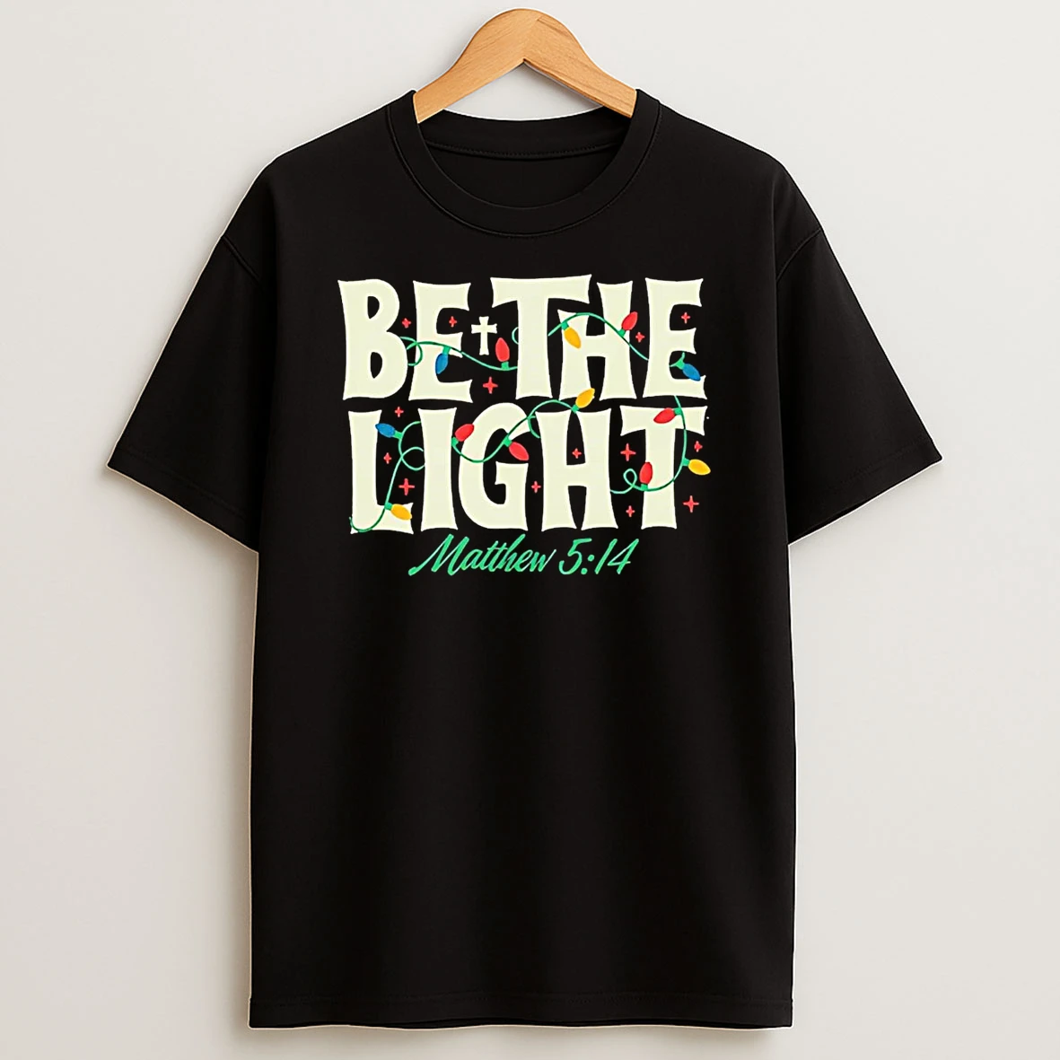 Be The Light Matthew 5 14 Christmas Shirts