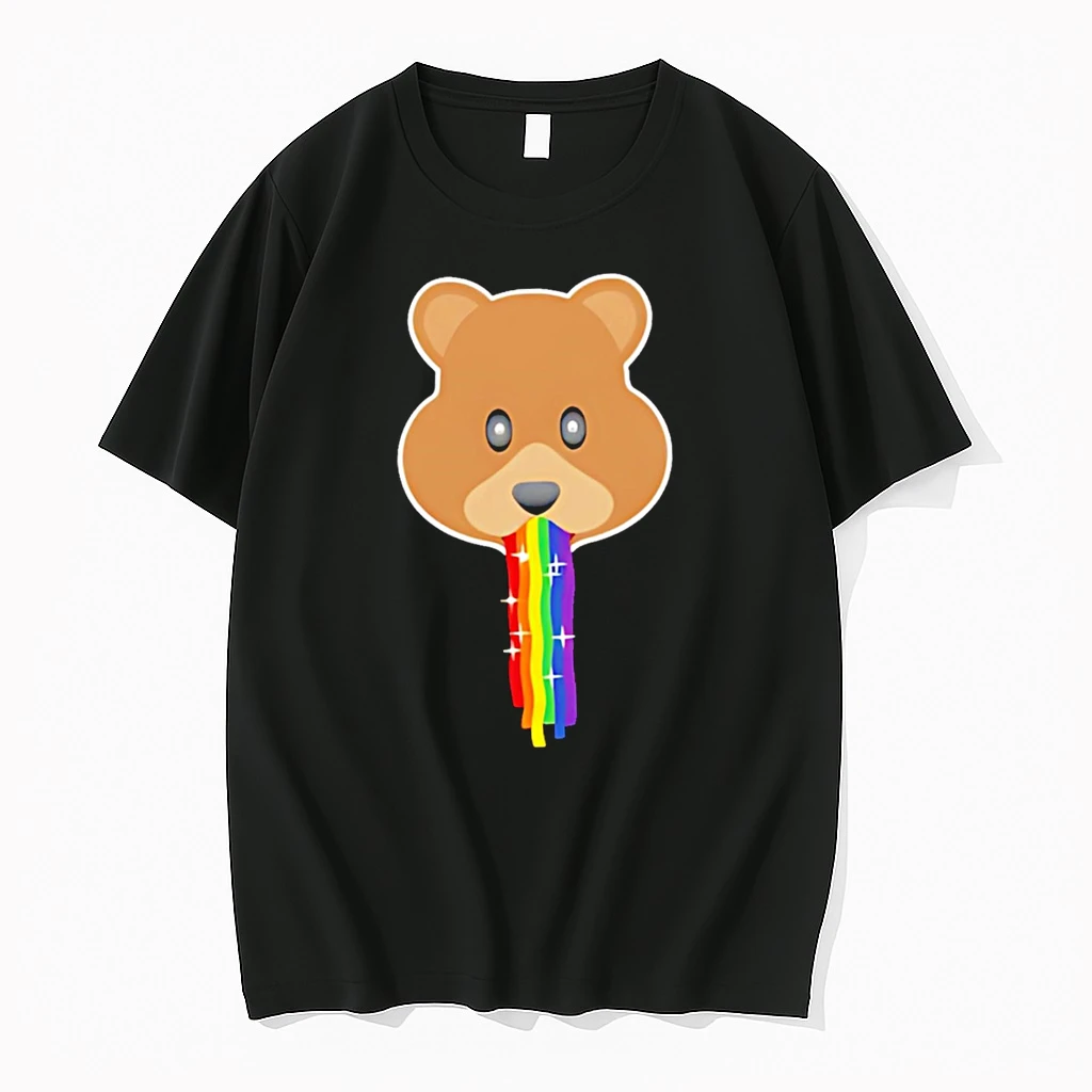 Bear Rainbow Stick Out Tongue Shirts