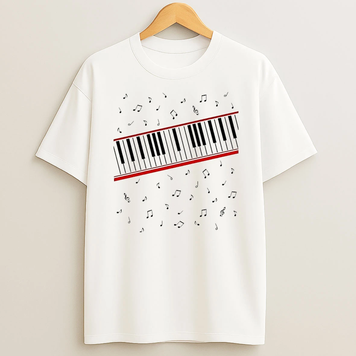 Beat It Piano Keys Shirts