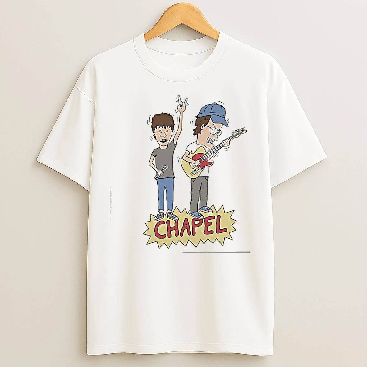 Beavis And Butt Head Chapel Television Series T Shirts