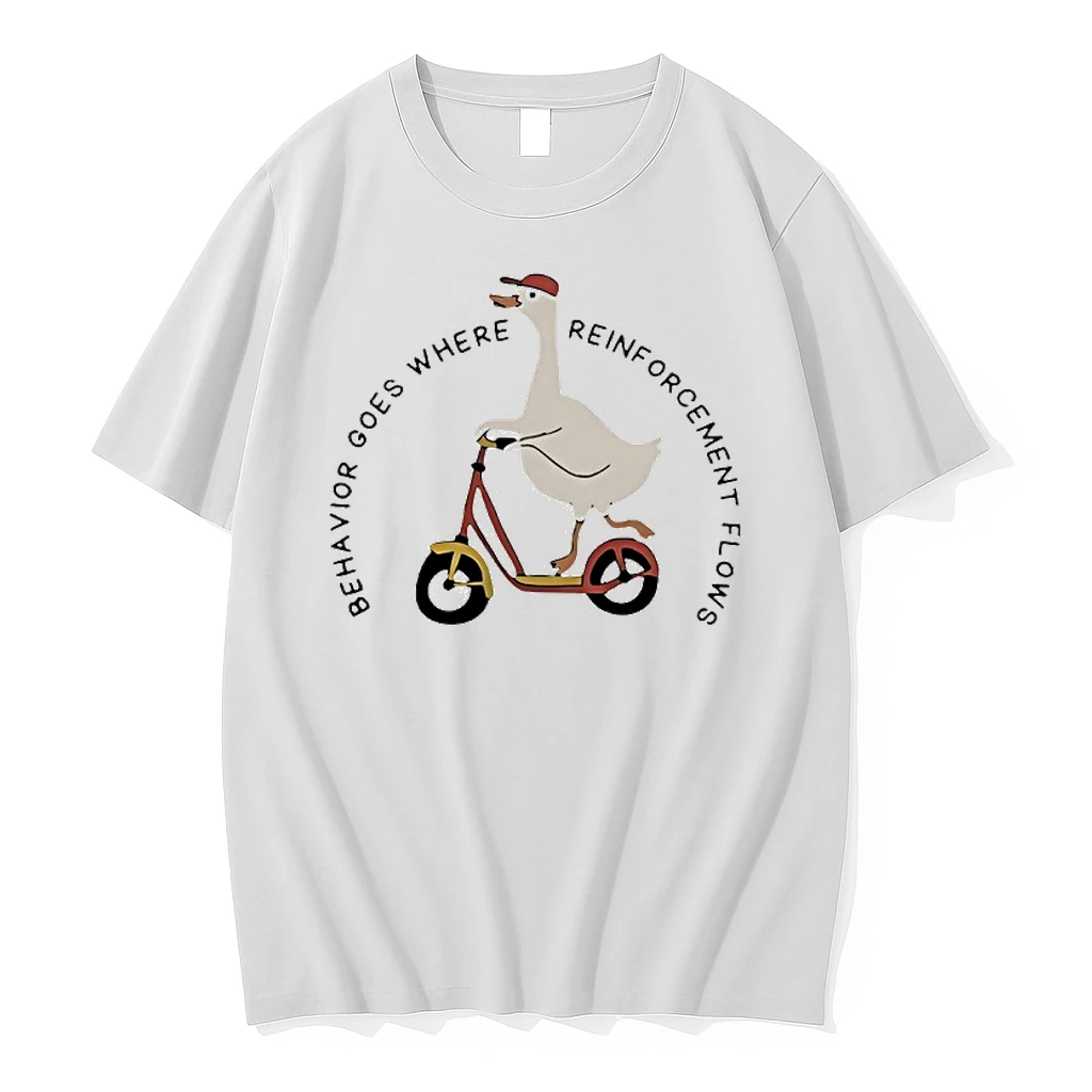 Behavior Goes Where Reinforcement Flows Shirts
