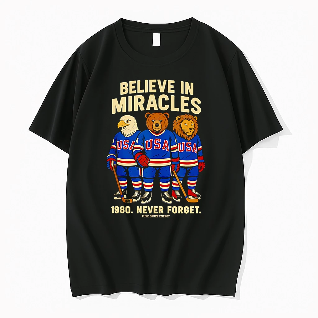 Believe In Miracles 1980 Never Forget Shirts