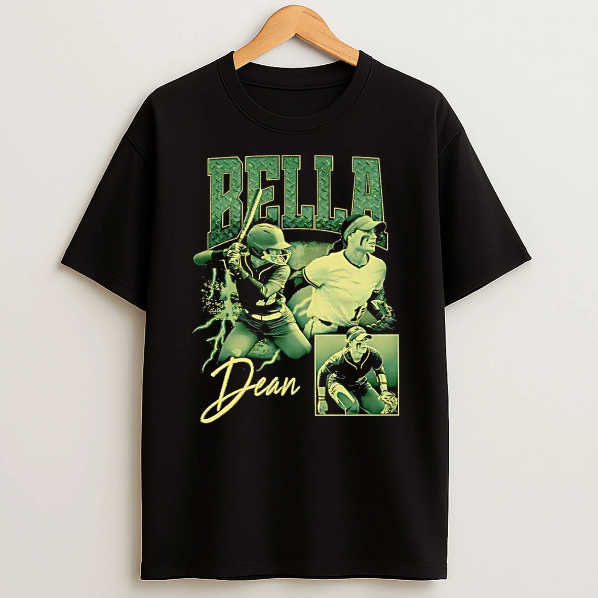 Bella Dean Ndsu Baseball Second Base Graphic Shirts