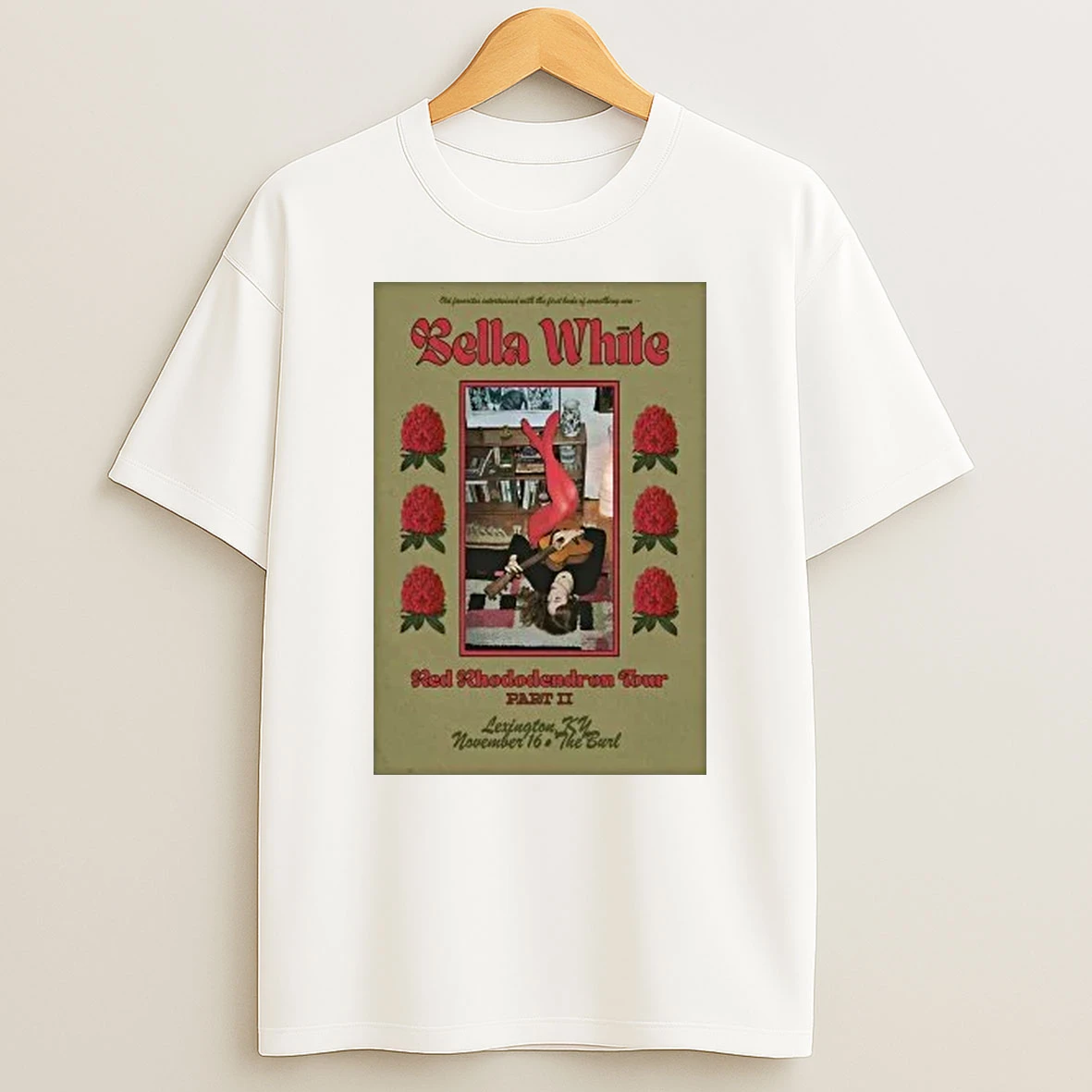 Bella White Red Rhododendron At The Burl On Nov 16 2025 Shirts