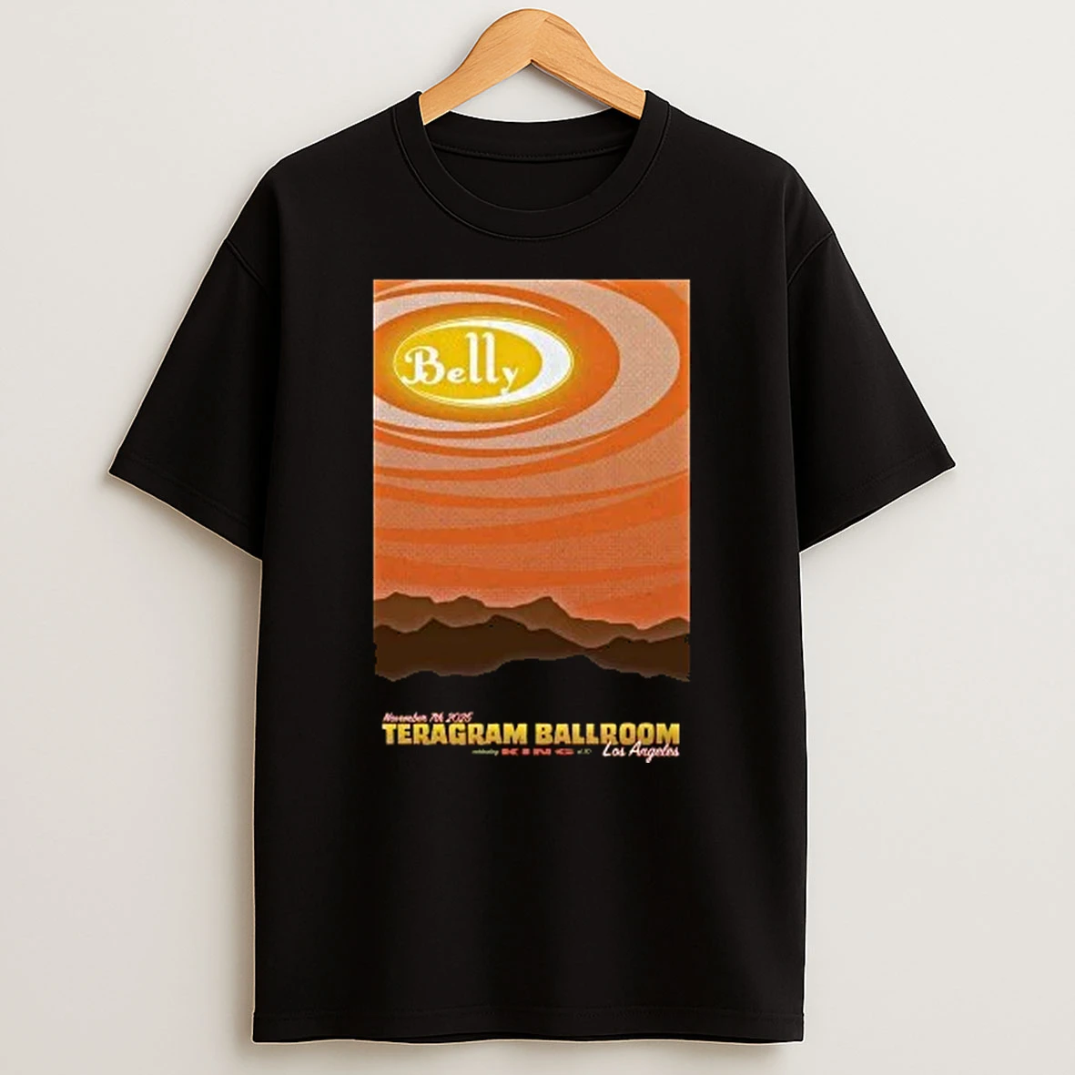 Belly November 7 2025 Collectible Tour Shirts