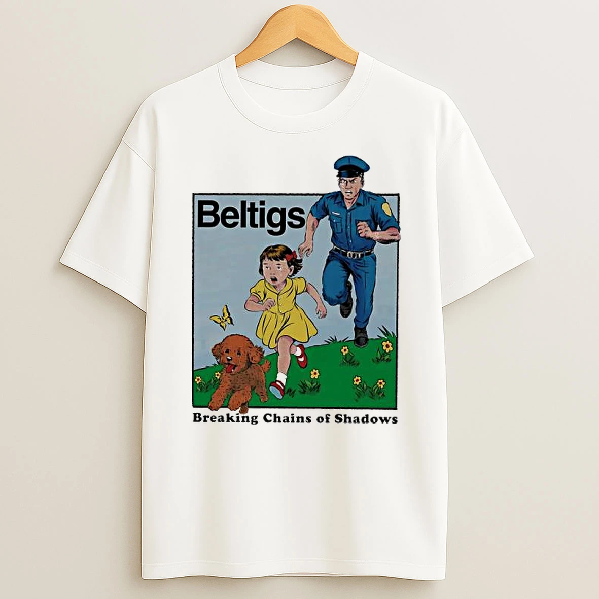 Beltigs Breaking Chains Of Shadows Graphic Pop Band Shirts