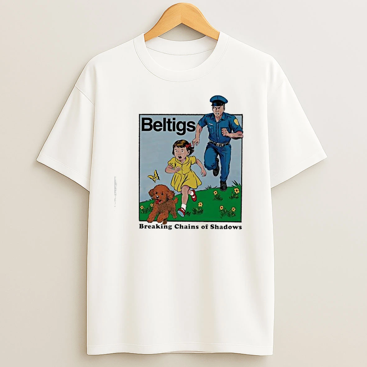 Beltigs Breaking Chains Of Shadows Graphic Pop Band T Shirts