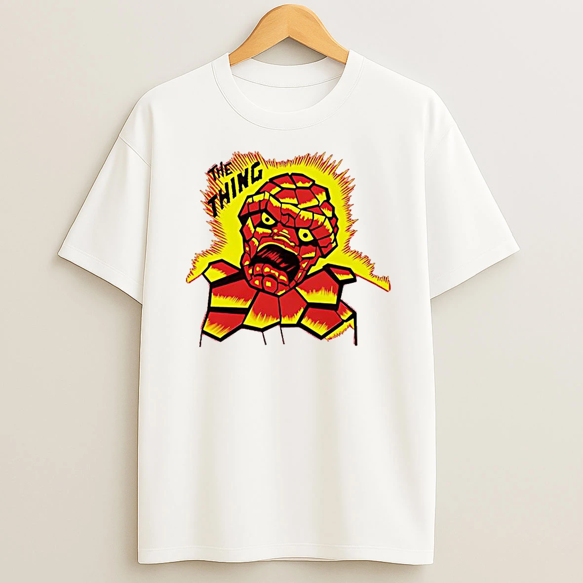 Ben Grimm The Fantastic Four The Thing First Steps Marvel Universe Shirts