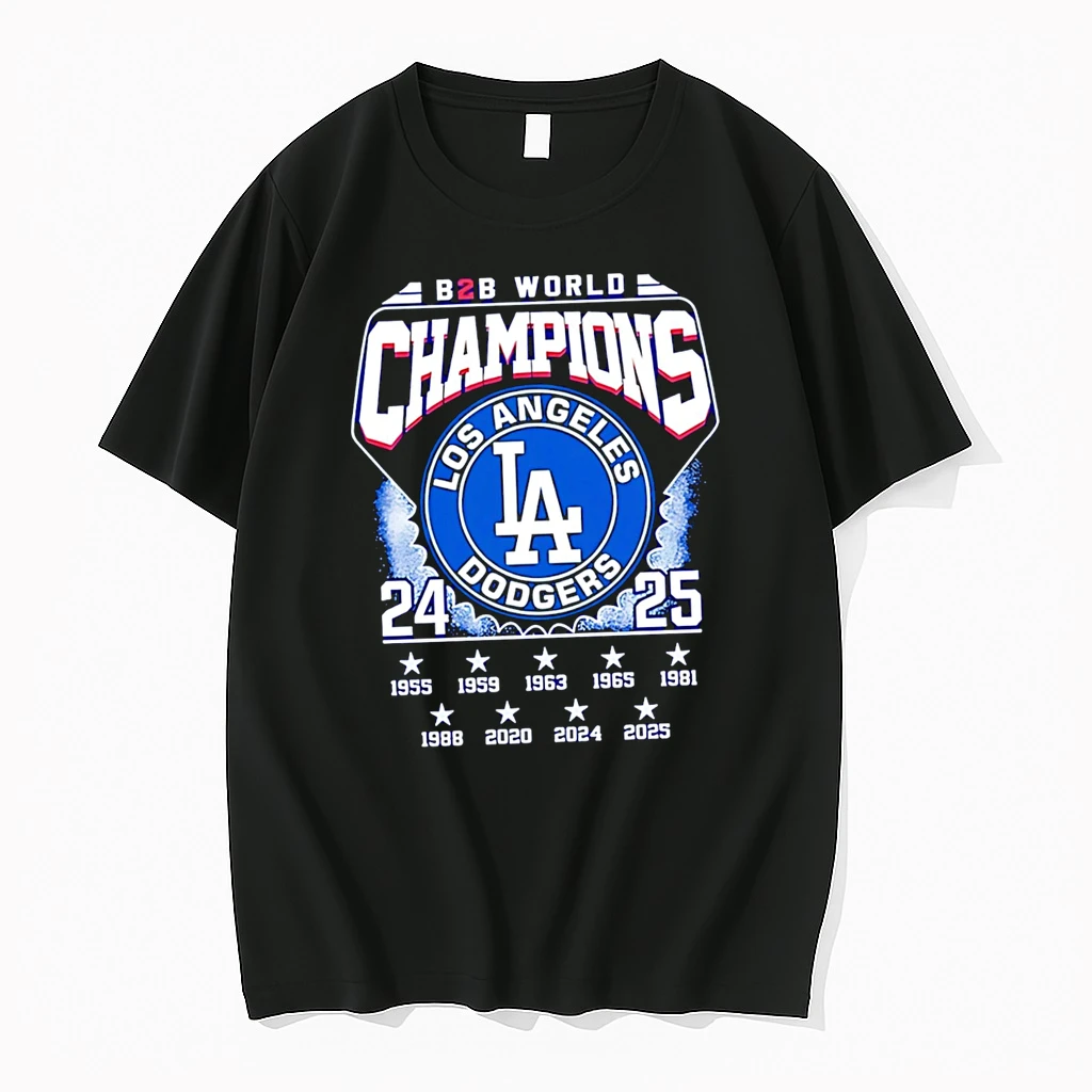 Best B2b World Champions 24 25 Los Angeles Dodgers Shirts