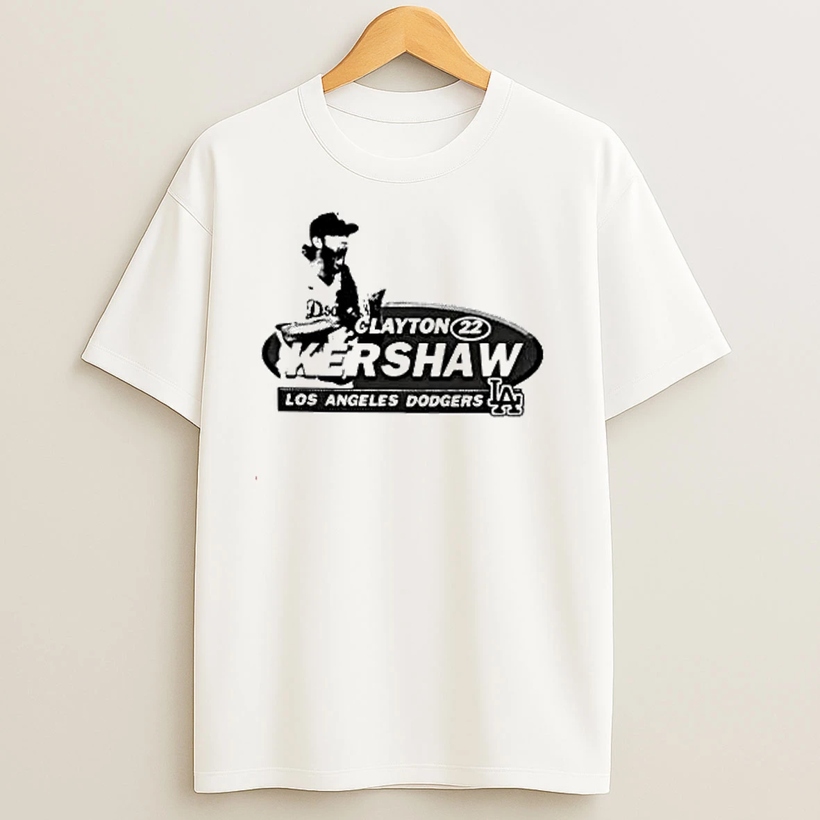 Best Clayton Kershaw Los Angeles Dodgers Logo Baseball T Shirts