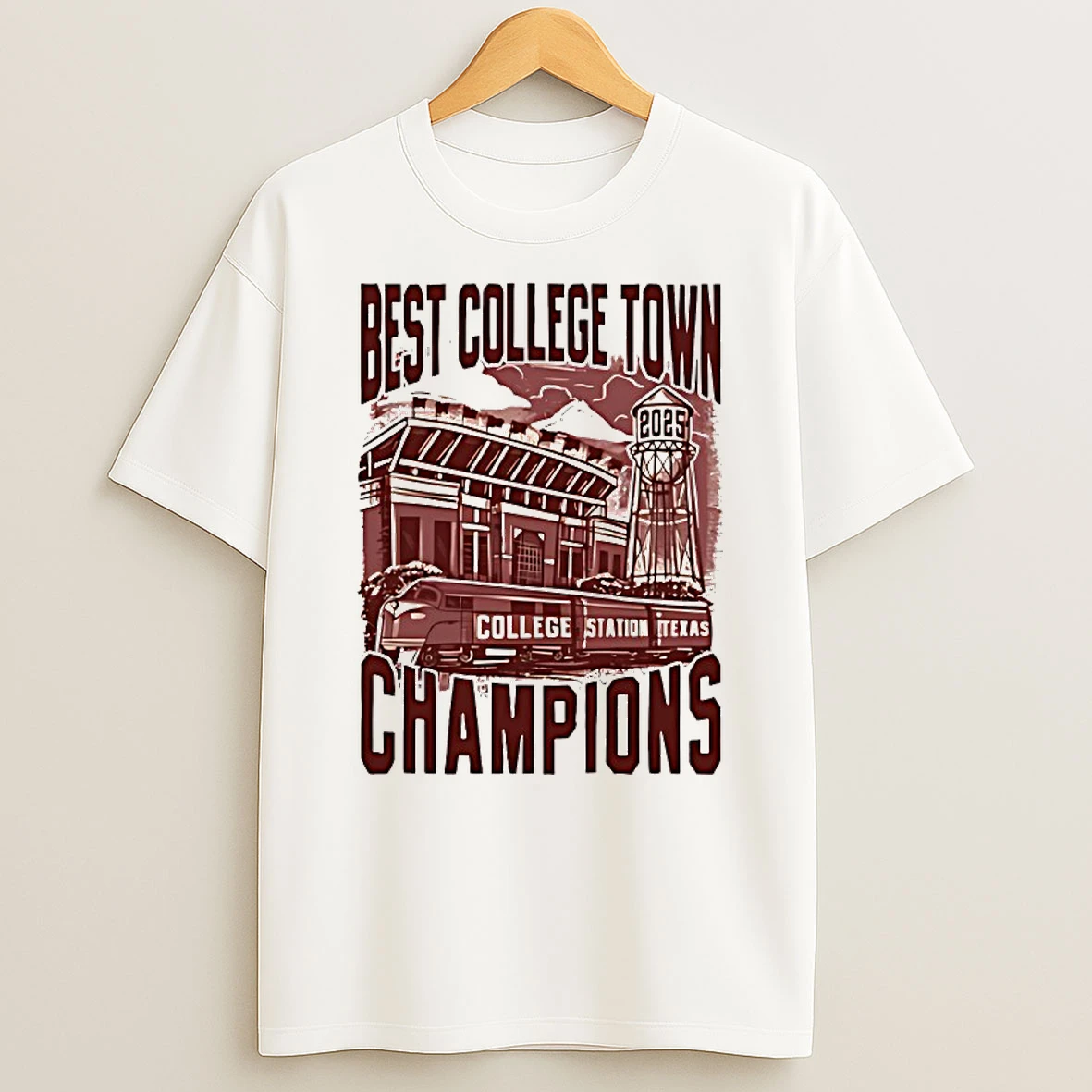 Best College Town Champions 2025 Shirts