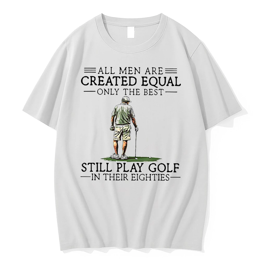 Best Men Play Golf Eighties Funny Golfer Golfing Shirts