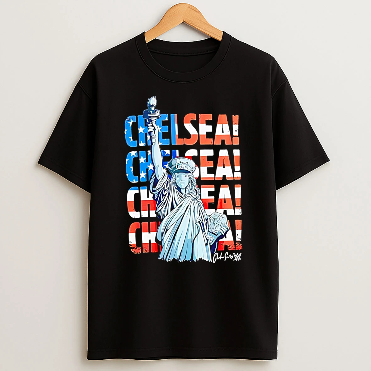 Best Wwe Smackdown Chelsea Green Autographed Statue Shirts