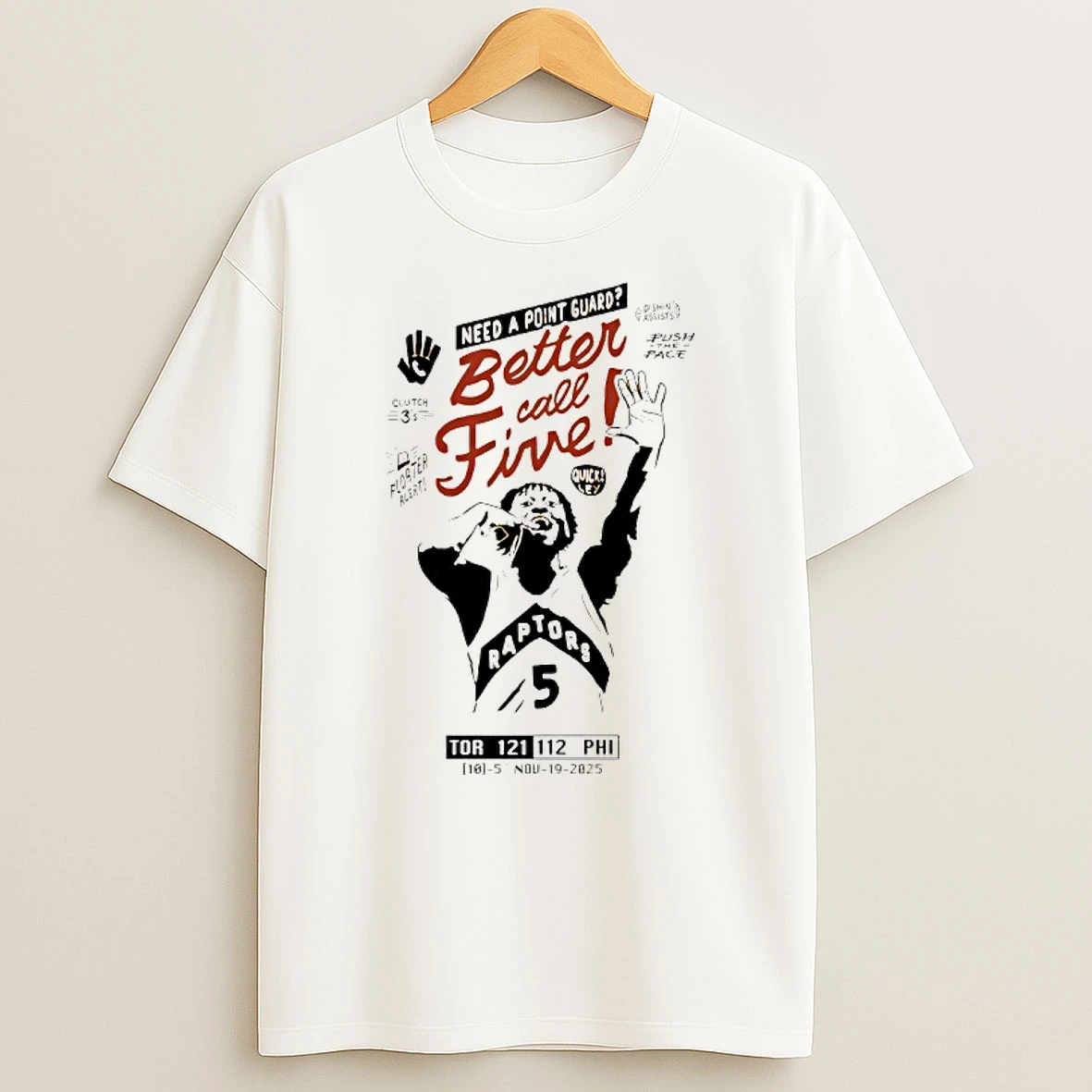 Better Call Five Immanuel Quickley Shirts