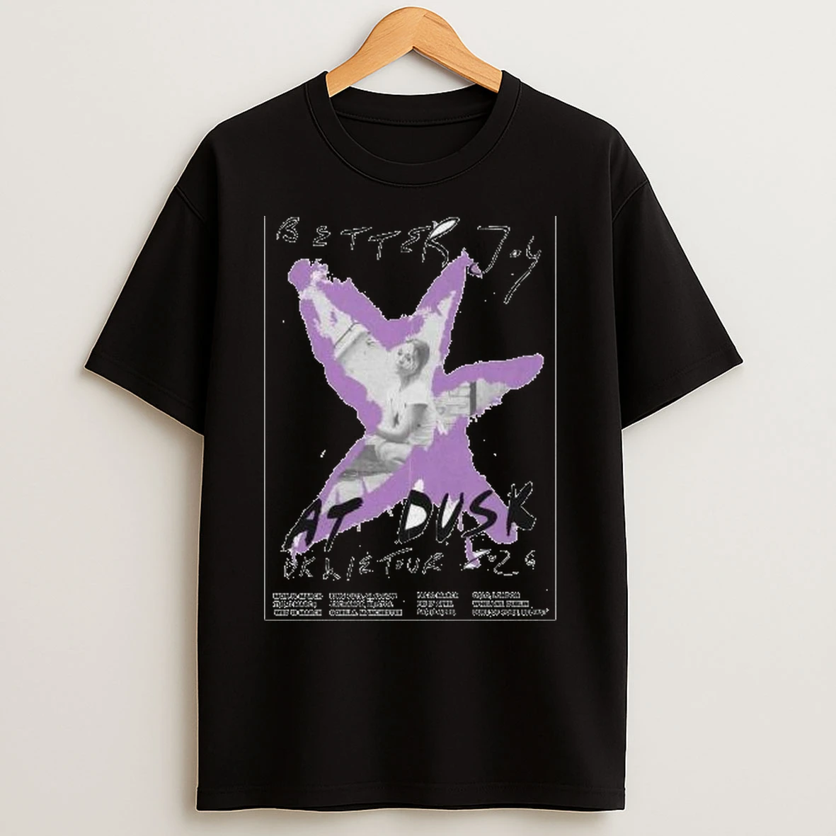 Better Joy Uk And Ie Tour 2026 Circle Black T Shirts