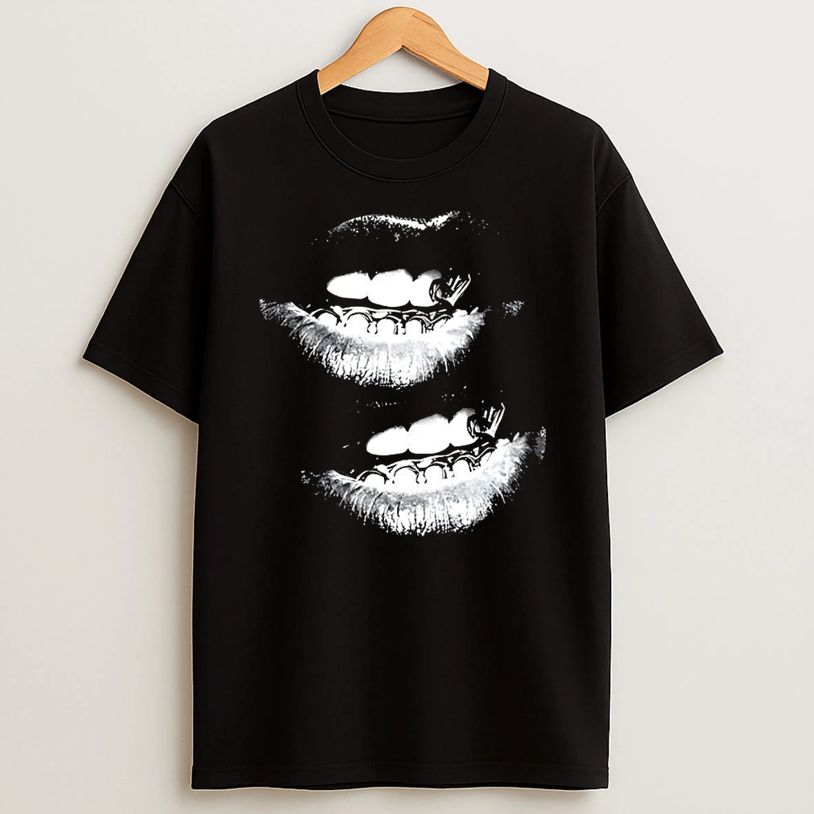 Bic Grills Beyonce Lips Heart Braces Shirts