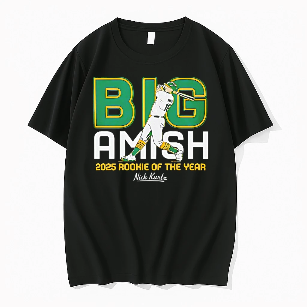 Big Amish 2025 Rookie Of The Year Nick Kurtz Shirts