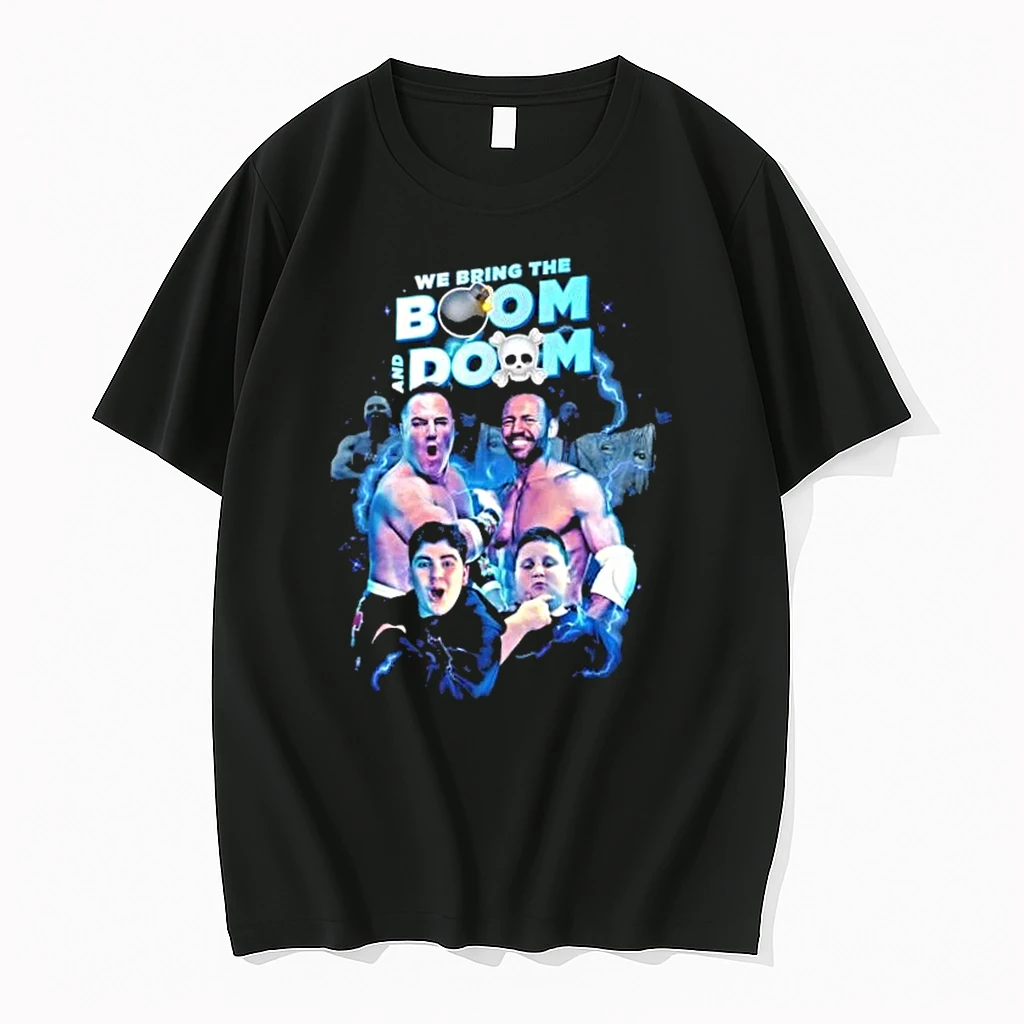 Big Boom Aj Big Justice The Rizzler And Qt Marshall Boom And Doom Shirts