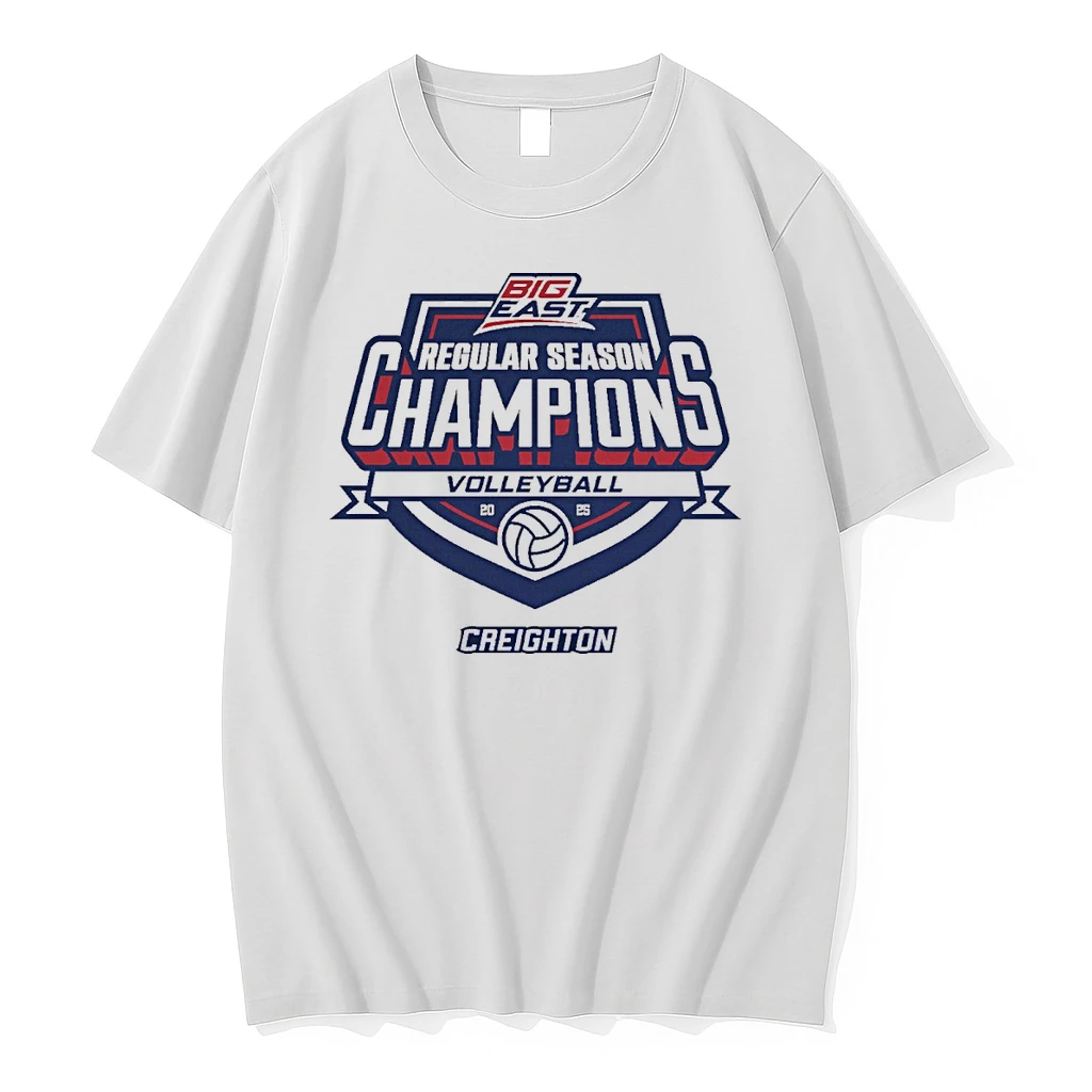 Big East Conference 2025 Regular Season Champions Creighton Bluejays Shirts