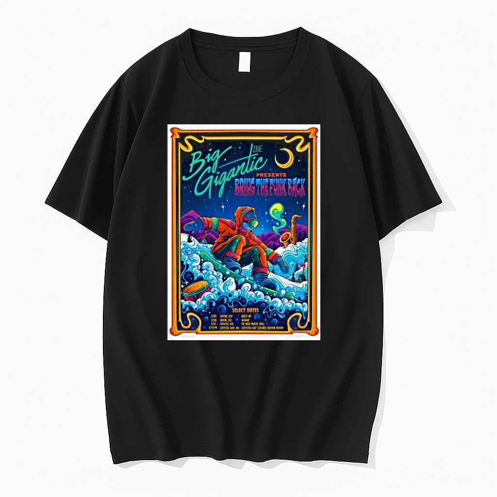 Big Gigantic Bring The Funk Back Winter Tour 2025 Shirts